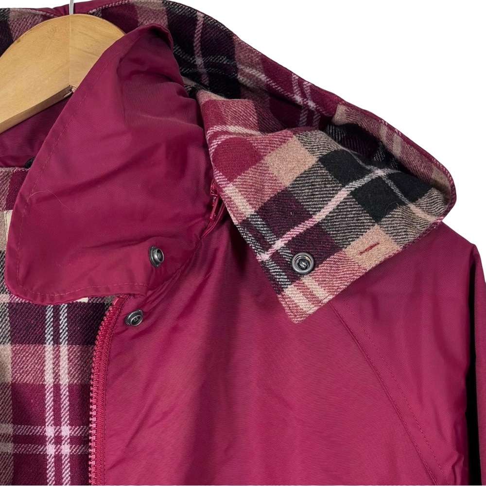 Woolrich Insulated‎ Jacket Ruby Plaid Lining XL - Picture 5 of 15